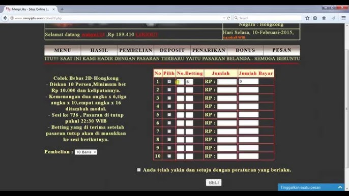 Diskon Colok Macau Togel Online